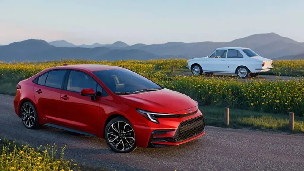 Novo Toyota Corolla 2027 chega aos Estados Unidos atualizado, com consumo de até 22,5 km/l, motor híbrido 1.8 e até mesmo banco elétrico! Tudo isso por US$ 29.540 visando disputar mercado com Honda Civic, Nissan Sentra e outros Novo Toyota Corolla 2027 chega aos Estados Unidos atualizado, com consumo de até 22,5 km/l, motor híbrido 1.8 e até mesmo banco elétrico! Tudo isso por US$ 29.540 visando disputar mercado com Honda Civic, Nissan Sentra e outros