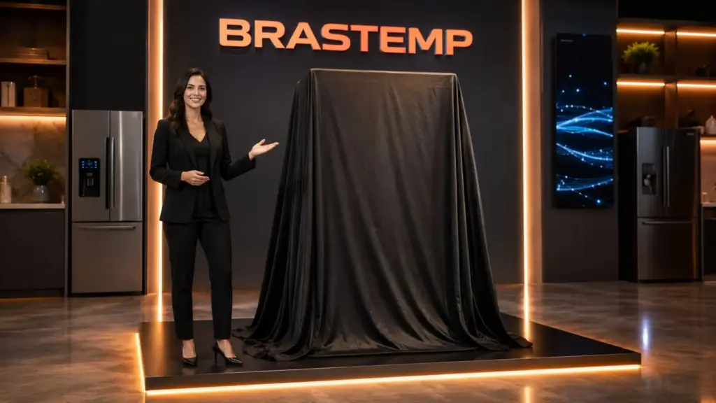 Brastemp põe fim à geladeira como conhecemos: nova tecnologia usa IA, mantém alimentos congelados por até 20 horas sem energia, conserva frutas por 15 dias e entrega impressionantes 476 litros de capacidade