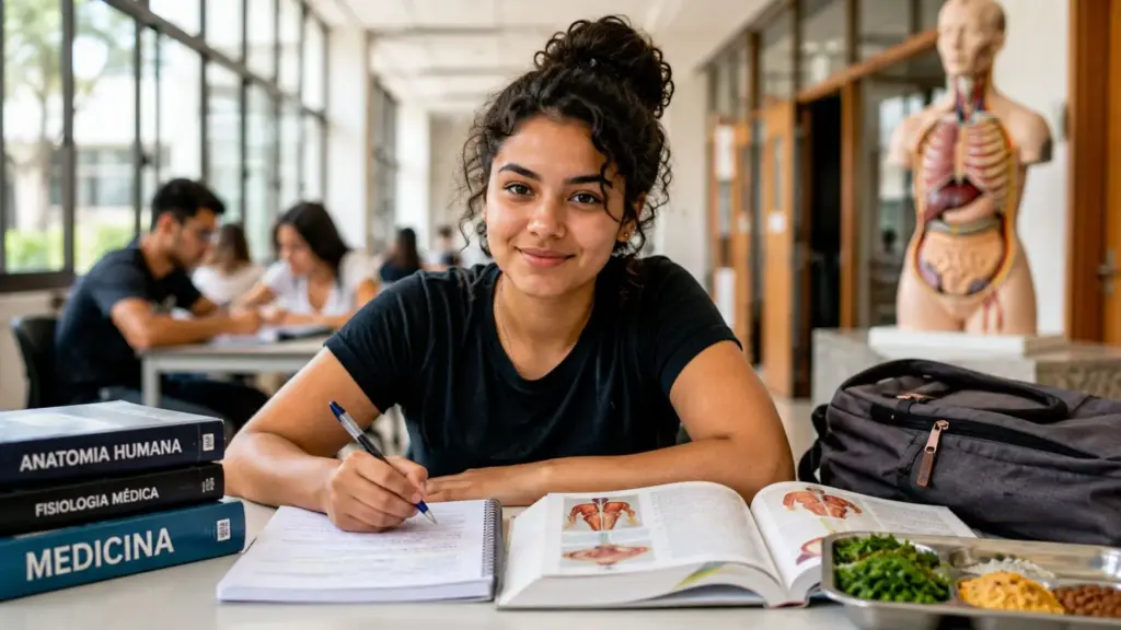 Filha de uma auxiliar de cozinha de 60 anos, uma jovem de 20 anos passou quatro vezes em Medicina de uma só vez, conquistou vagas na UFBA, UFMG, UFF e Uesb após dois anos em cursinho gratuito e chegou a comprar almoço por R$ 1 em restaurante popular Filha de uma auxiliar de cozinha de 60 anos, uma jovem de 20 anos passou quatro vezes em Medicina de uma só vez, conquistou vagas na UFBA, UFMG, UFF e Uesb após dois anos em cursinho gratuito e chegou a comprar almoço por R$ 1 em restaurante popular