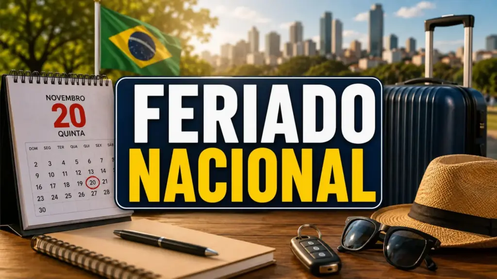 Novo feriado nacional é decretado para sexta-feira e trabalhadores de todo o Brasil terão folga, com fim de semana prolongado de 3 dias e possibilidade de emenda