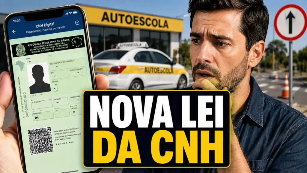 Projeto da CNH exige curso presencial para nova habilitação e proíbe motoristas cassados de voltar a dirigir sem 30 horas