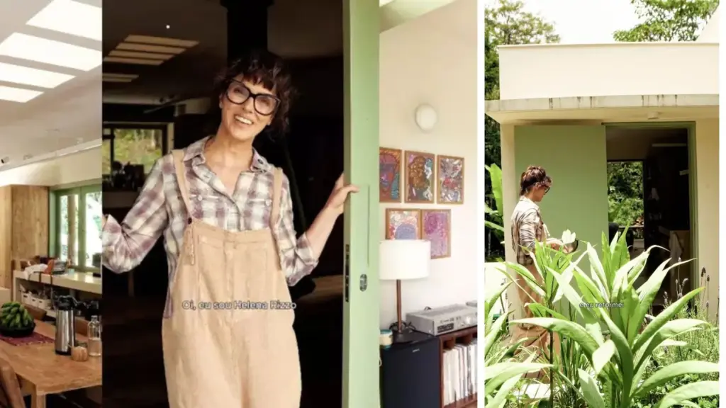 Após comprar em Piracaia um sítio com uma casa já construída, brasileira eleita melhor chef de cozinha do mundo manteve todas as paredes, reaproveitou madeira da obra e móveis de família, fez da cozinha o maior ambiente, instalou uma lareira gigante em cone e transformou a casa no refúgio afetivo onde reúne família e amigos
