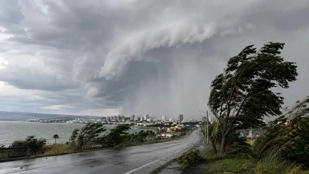 Prepare-se para o ciclone! Primeiro vêm os temporais, depois o frio: fenômeno extratropical se organiza no Brasil para levar rajadas de até 100 km/h e derrubar temperaturas nesses estados brasileiros