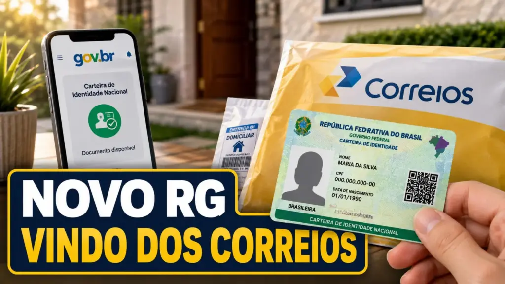 Novo RG de graça e pelos Correios: nova identidade no Brasil pode começar pelo celular, ter entrega em casa em alguns estados, usa CPF como número único e já tem data para aposentar antigo RG; veja o passo a passo