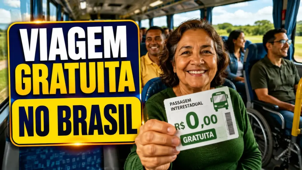 Brasileiros de baixa renda estão pulando de alegria com esse benefício disponível: documento gratuito garante viagens interestaduais sem custo, pode incluir acompanhante e gerar economia de centenas de reais por ano