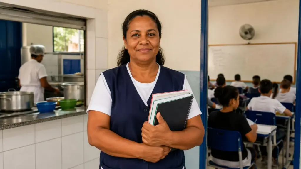 Impedida de estudar até a adolescência por não ter documentos, moradora do Grajaú liderou abaixo-assinados que ajudaram a conquistar uma creche e duas escolas, trabalhou como servente em uma delas, formou-se em História e Geografia e voltou como professora da escola que ajudou a levar ao bairro Impedida de estudar até a adolescência por não ter documentos, moradora do Grajaú liderou abaixo-assinados que ajudaram a conquistar uma creche e duas escolas, trabalhou como servente em uma delas, formou-se em História e Geografia e voltou como professora da escola que ajudou a levar ao bairro