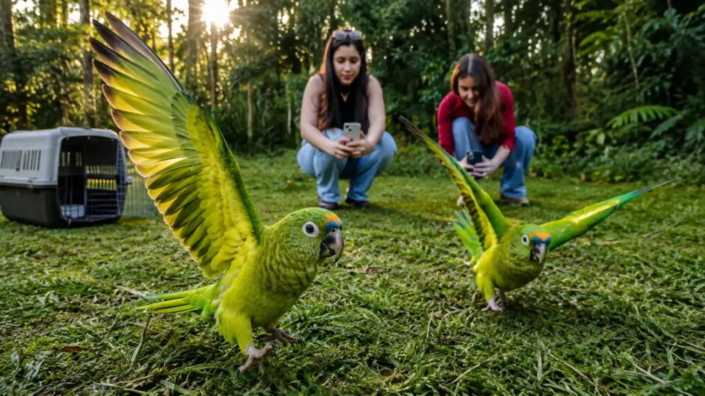 Aos 71 anos, Dalva Ringuier transformou parte de sua propriedade de 19 hectares no Caparaó em uma reserva permanente, onde recuperou Mata Atlântica, recebe pesquisas e ajudou a devolver cerca de 175 aves e 3 jabutis à natureza