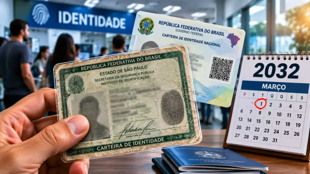 RG antigo vai perder a validade no Brasil e a mudança já tem data marcada: a CIN será obrigatória e substituirá o modelo atual com CPF único RG antigo vai perder a validade no Brasil e a mudança já tem data marcada: a CIN será obrigatória e substituirá o modelo atual com CPF único