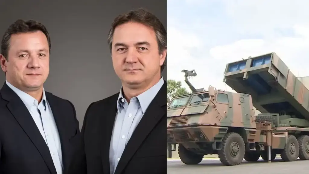 Irmãos Batista avançam sobre 100% da Avibras após empresa enfrentar recuperação judicial, greve de mais de 3 anos e receber R$ 300 milhões para retomar operações, e usam fabricante de foguetes e mísseis para entrar de vez nos setores de defesa e aeroespacial Irmãos Batista avançam sobre 100% da Avibras após empresa enfrentar recuperação judicial, greve de mais de 3 anos e receber R$ 300 milhões para retomar operações, e usam fabricante de foguetes e mísseis para entrar de vez nos setores de defesa e aeroespacial