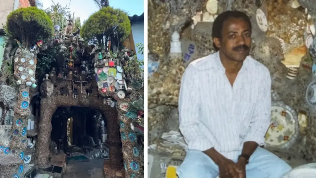 Jardineiro baiano virou o “Gaudí brasileiro” após sair da roça, trabalhar como servente e viajar 34 horas até São Paulo, comprou aos poucos seu espaço em Paraisópolis e transformou uma ideia para proteger plantas em um castelo de concreto, pedras e objetos que passou a atrair visitantes estrangeiros Jardineiro baiano virou o “Gaudí brasileiro” após sair da roça, trabalhar como servente e viajar 34 horas até São Paulo, comprou aos poucos seu espaço em Paraisópolis e transformou uma ideia para proteger plantas em um castelo de concreto, pedras e objetos que passou a atrair visitantes estrangeiros