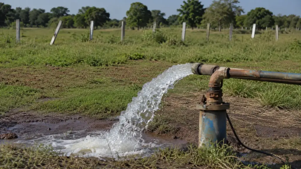 Ministério Público abre investigação após fiscalização encontrar poço artesiano recém-perfurado sem autorização ambiental em propriedade rural de Mato Grosso