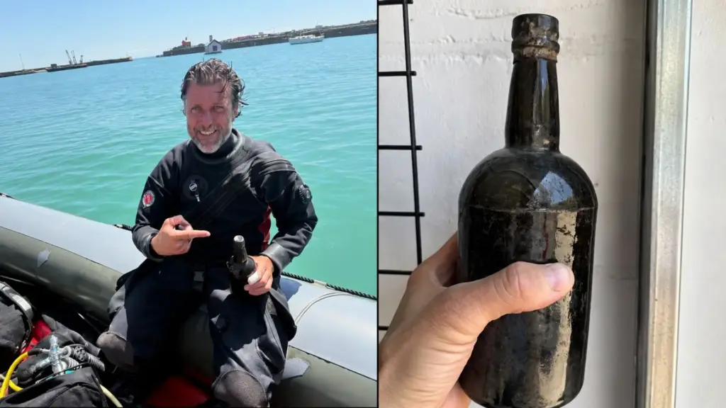 Mergulhadores acharam garrafas de cerveja de 162 anos num naufrágio no Canal da Mancha, e o mais impressionante é que a bebida pode ainda estar boa para beber, cientistas na Bélgica agora analisam o conteúdo e sonham em recriar a receita original