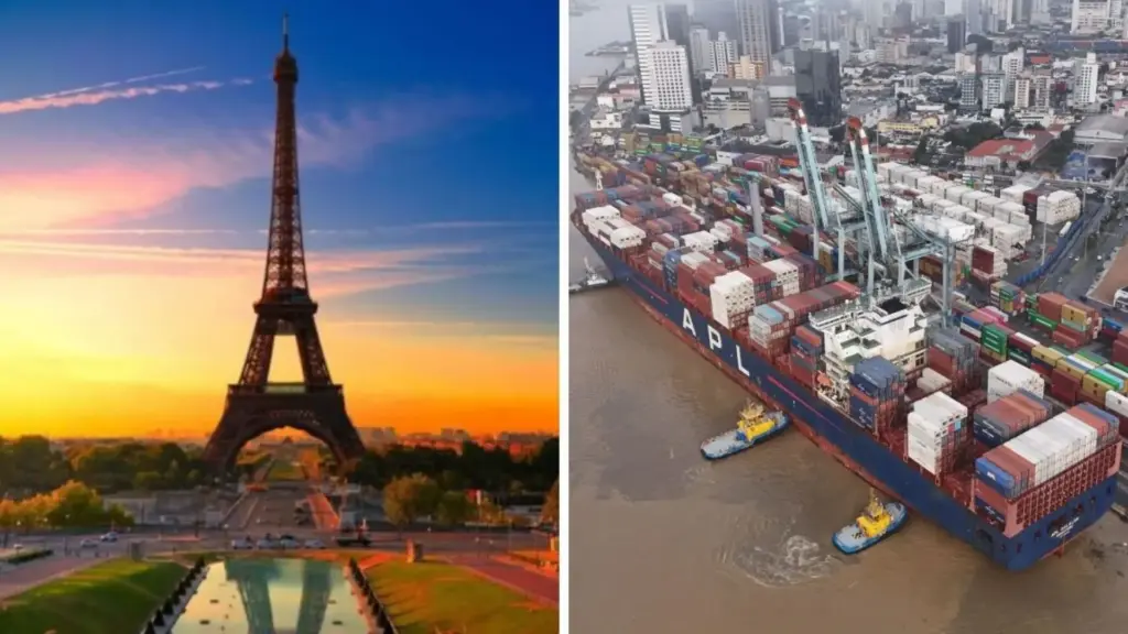Navio de 347,03 metros, maior que a Torre Eiffel, entra no Porto de Itajaí e passa a ser a maior embarcação já operada pela JBS Terminais em Santa Catarina, enquanto mais de 3 mil movimentos de contêineres mobilizam o terminal
