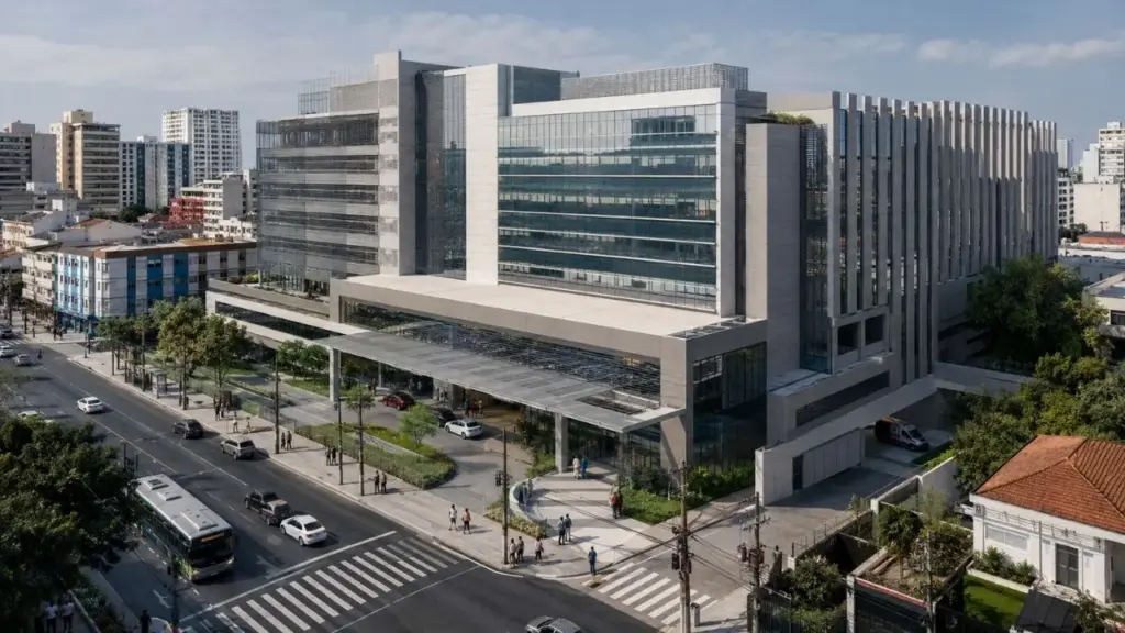 Novo hospital em São Paulo terá investimento de R$ 600 milhões, 45 mil m², 250 leitos e estrutura para cirurgias, oncologia e exames de alta complexidade, enquanto a maior unidade da Rede Mater Dei promete gerar empregos e acelerar a transformação econômica de Santana, na Zona Norte, até o fim de 2028