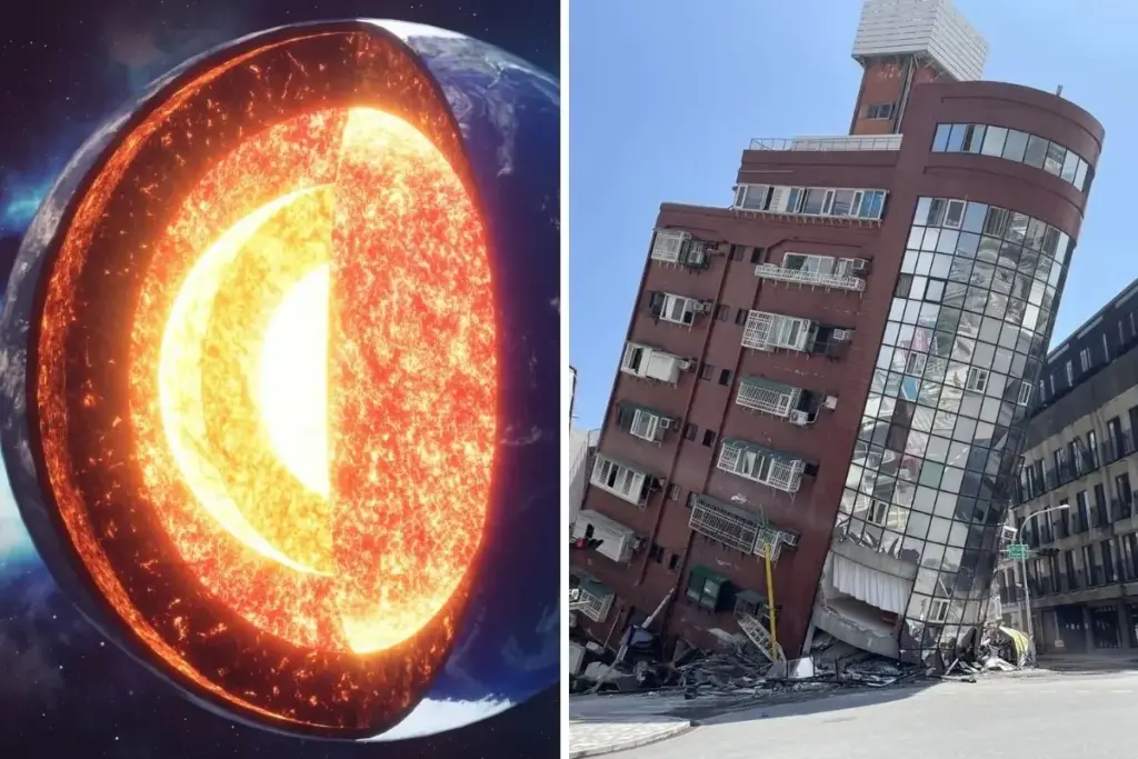 O centro da Terra desacelerou e começou a se mover na direção contrária ao resto do planeta, cientistas confirmaram a virada analisando 121 terremotos, e o efeito pode mexer na duração do dia em cerca de um milésimo de segundo