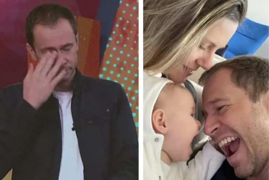 O apresentador que chegou tarde demais ao diagnóstico do câncer nos olhos da própria filha transformou a dor da família em causa pública e a campanha De Olho nos Olhinhos que criou ao lado da mulher já alertou mais de 150 milhões de pessoas O apresentador que chegou tarde demais ao diagnóstico do câncer nos olhos da própria filha transformou a dor da família em causa pública e a campanha De Olho nos Olhinhos que criou ao lado da mulher já alertou mais de 150 milhões de pessoas