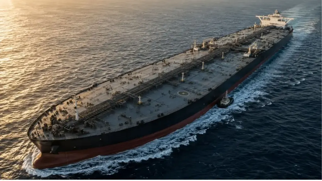 O maior navio já construído tinha 458 metros, era mais comprido que a altura de arranha-céus e precisava de vários quilômetros de mar aberto só para conseguir parar com segurança O maior navio já construído tinha 458 metros, era mais comprido que a altura de arranha-céus e precisava de vários quilômetros de mar aberto só para conseguir parar com segurança