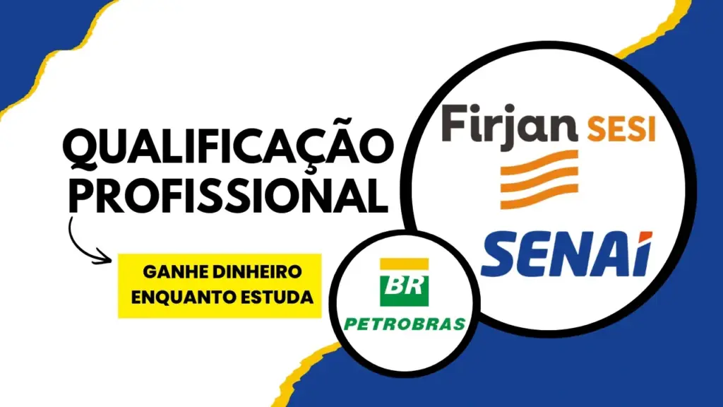 Faça um curso gratuito e receba bolsa de até R$ 858 e até R$ 300 de auxílio alimentação estudando no SENAI: são 100 vagas abertas pela Firjan SESI em parceria com a Petrobras no Programa Autonomia e Renda em capacitações em Operador de Hidrojato, Pedreiro Refratarista e Sinaleiro Amarrador