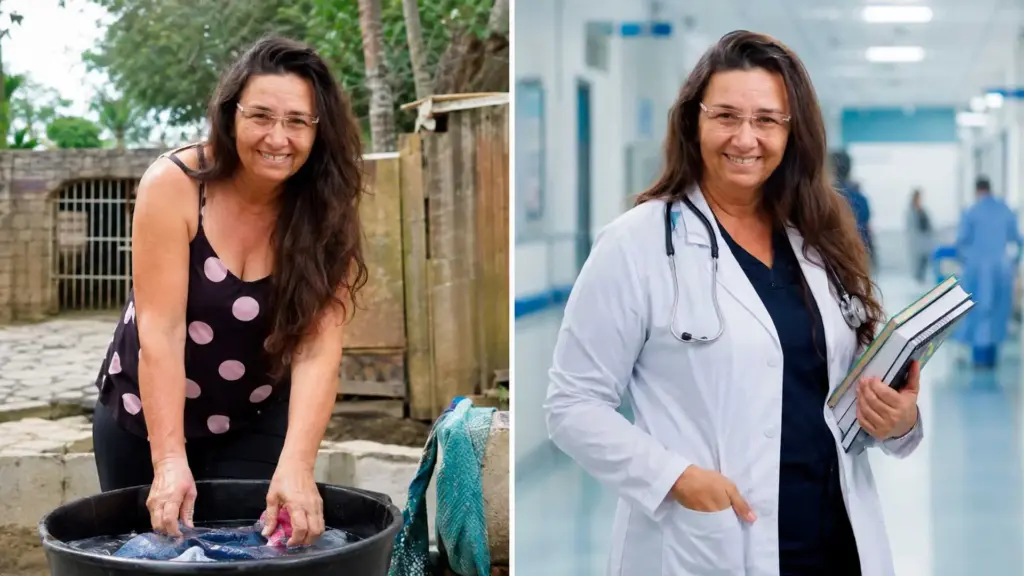 Aos 49 anos, passadeira que trabalhou por décadas para colocar comida dentro de casa ignorou quem dizia que ela estava velha demais, prestou vestibular 12 vezes e conquistou uma vaga em Medicina na Uneb, quase 500 km distante de Petrolina
