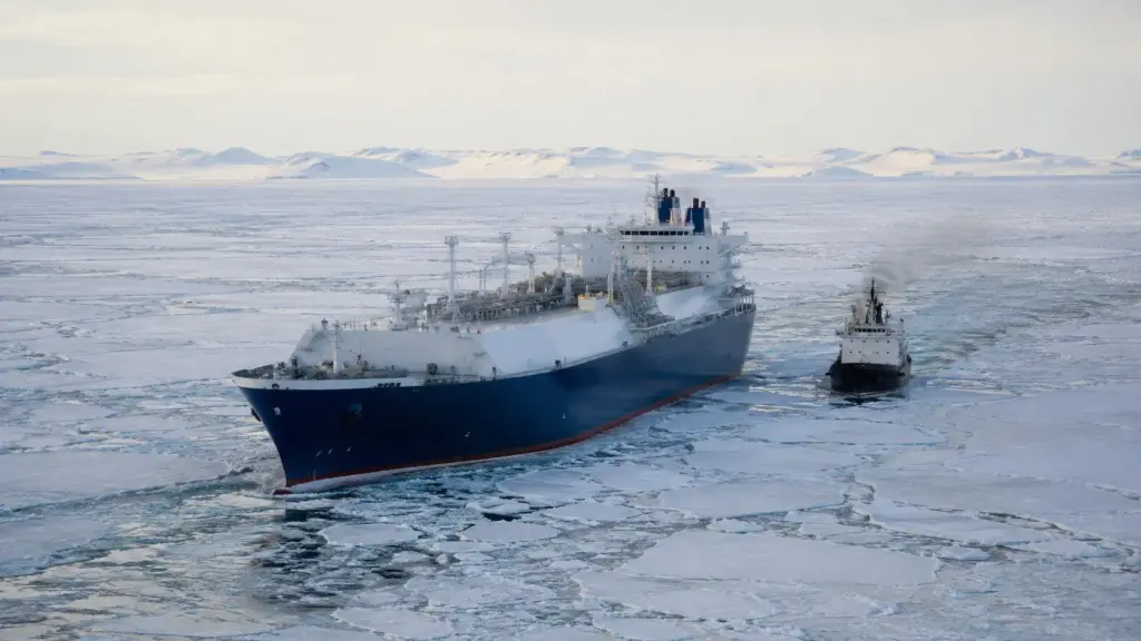 Rússia abre caminho pelo gelo e gás chega à China: navios sancionados cruzam o Ártico e colocam a Rota do Mar do Norte no centro do comércio Rússia abre caminho pelo gelo e gás chega à China: navios sancionados cruzam o Ártico e colocam a Rota do Mar do Norte no centro do comércio