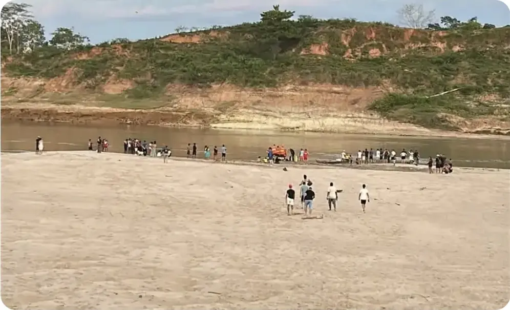 Duas crianças desaparecem nas águas do Rio Juruá em Cruzeiro do Sul