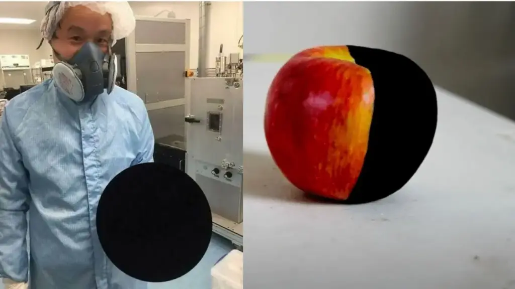 Tinta japonesa absorve 99,4% da luz, transforma um Mitsubishi Lancer em uma espécie de “buraco negro” sobre rodas e, quando aplicada em um quarto inteiro, praticamente apaga contornos, profundidade e sombras, criando um efeito visual tão extremo que objetos parecem simplesmente desaparecer diante dos olhos Tinta japonesa absorve 99,4% da luz, transforma um Mitsubishi Lancer em uma espécie de “buraco negro” sobre rodas e, quando aplicada em um quarto inteiro, praticamente apaga contornos, profundidade e sombras, criando um efeito visual tão extremo que objetos parecem simplesmente desaparecer diante dos olhos