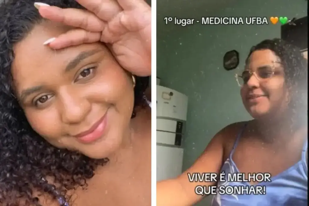 Filha de enfermeira e natural do interior da Bahia, jovem de 23 anos levou seis anos, tirou nota máxima em mais de 30 disciplinas do bacharelado em Saúde e passou em primeiro lugar em Medicina na UFBA