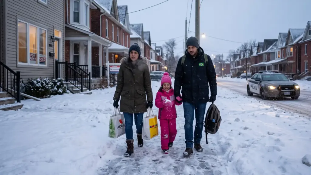 Brasileiros que deixaram o país pelo Canadá enfrentam inverno rigoroso e uma crise de moradia que preocupa quase metade da população, mas estabilidade, salários e segurança ajudam a explicar uma comunidade que chegou a 151 mil pessoas