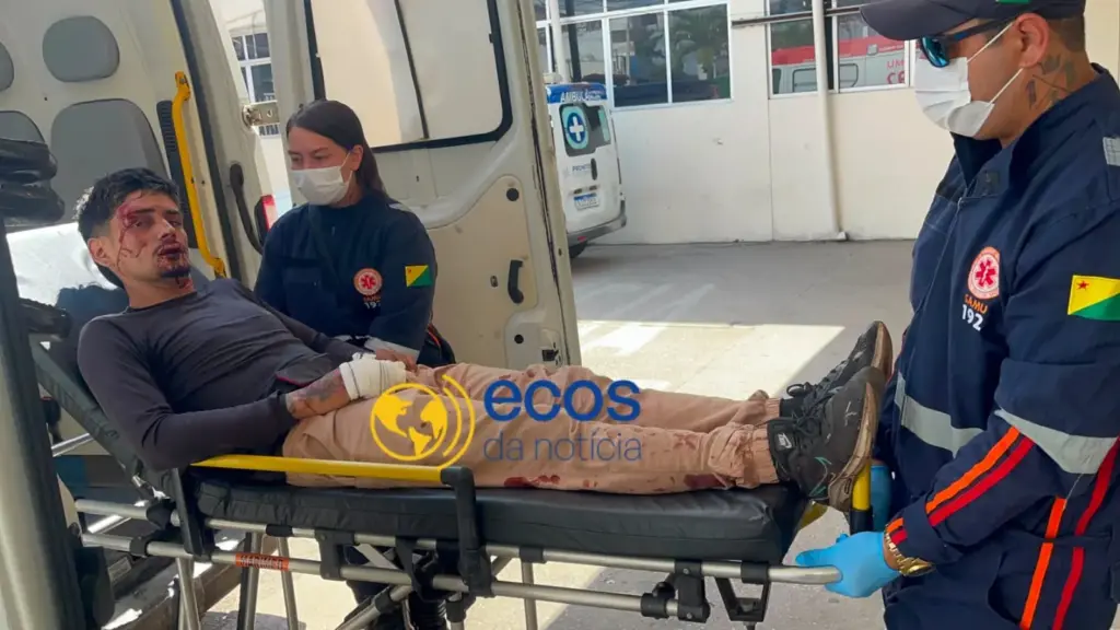 Motociclista de aplicativo é agredido enquanto trabalhava no bairro Chico Mendes, em Rio Branco Motociclista de aplicativo é agredido enquanto trabalhava no bairro Chico Mendes, em Rio Branco