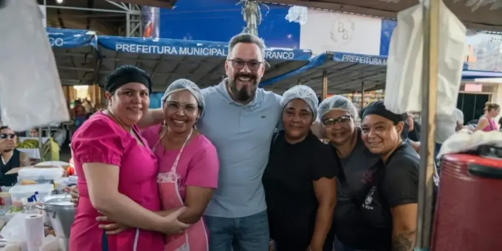 Alan visita comerciantes no Centro de Rio Branco e reforça apoio à reforma do Terminal Urbano
