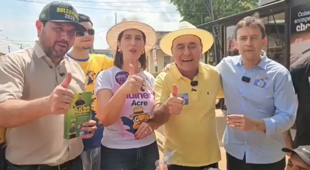“Aqui é união de verdade”: Bocalom e Eduardo Velloso alfinetam adversários em agenda eleitoral “Aqui é união de verdade”: Bocalom e Eduardo Velloso alfinetam adversários em agenda eleitoral
