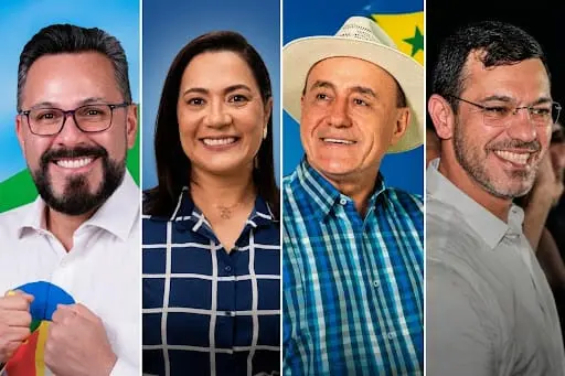 Sabatinas, comitês e viagens: confira os compromissos dos candidatos ao governo acreano nesta segunda Sabatinas, comitês e viagens: confira os compromissos dos candidatos ao governo acreano nesta segunda
