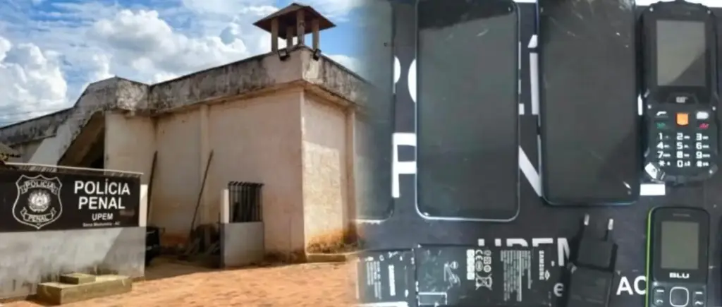 Polícia Penal intercepta celulares e carregadores arremessados no presídio de Sena Madureira Polícia Penal intercepta celulares e carregadores arremessados no presídio de Sena Madureira