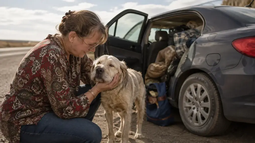 Mulher atravessa 3.200 km do Wyoming à Flórida após receber ligação, chega a dormir no carro e parte para reencontrar cachorro desaparecido havia 4 anos e completa longa jornada após microchip revelar onde ele estava
