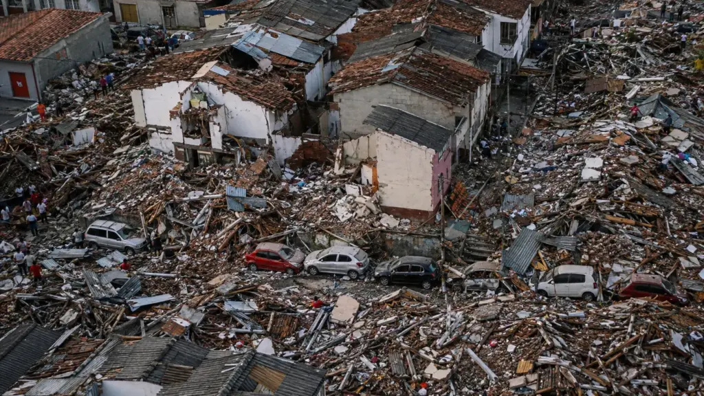 A cidade da Colômbia que foi arrasada por um terremoto em 1999 e viu prédios desabarem, mas 27 anos depois enfrentou um tremor de magnitude 7,4 e surpreendeu ao permanecer de pé