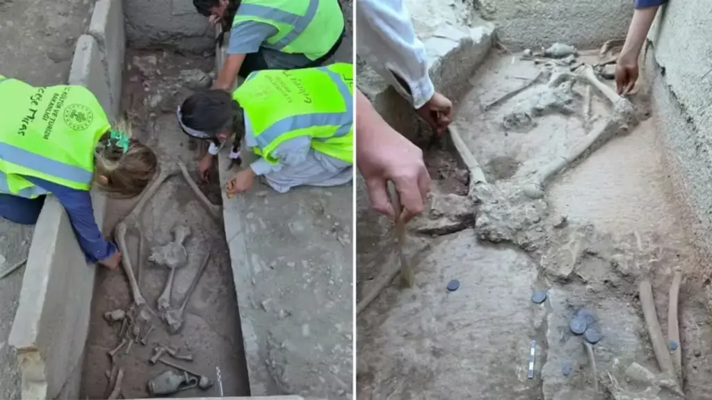 Arqueólogos abrem tumba de 2.400 anos na Turquia e encontram moedas que levantam uma intrigante hipótese se pode ter pertencido a um atleta da Antiguidade