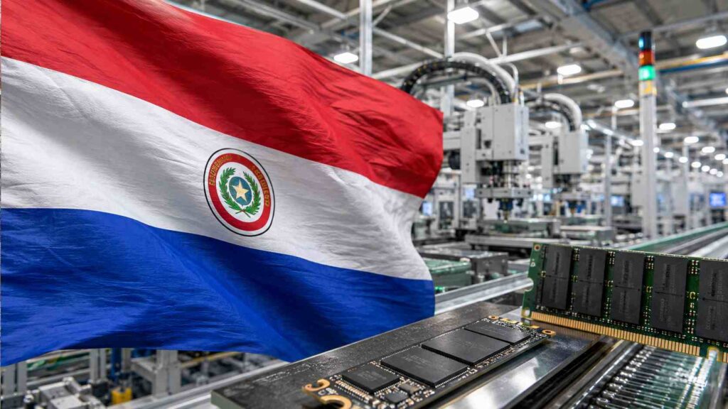Paraguai entra com força na guerra dos microchips e se alia a Taiwan para instalar fábricas de semicondutores e abastecer toda a América Latina Paraguai entra com força na guerra dos microchips e se alia a Taiwan para instalar fábricas de semicondutores e abastecer toda a América Latina