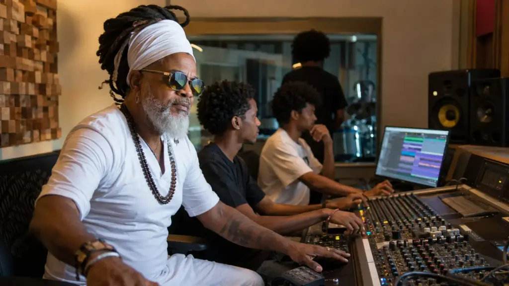Carlinhos Brown criou escola de música no bairro onde nasceu em Salvador, transformou a tradição dos tambores em formação profissional e ajudou milhares de jovens a aprender percussão, áudio, tecnologia e produção cultural