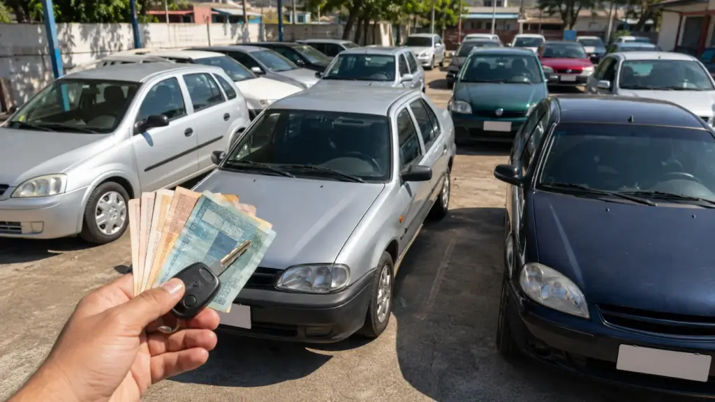 Quem ganha cerca de dois salários mínimos encontra 10 carros usados de até R$ 25 mil