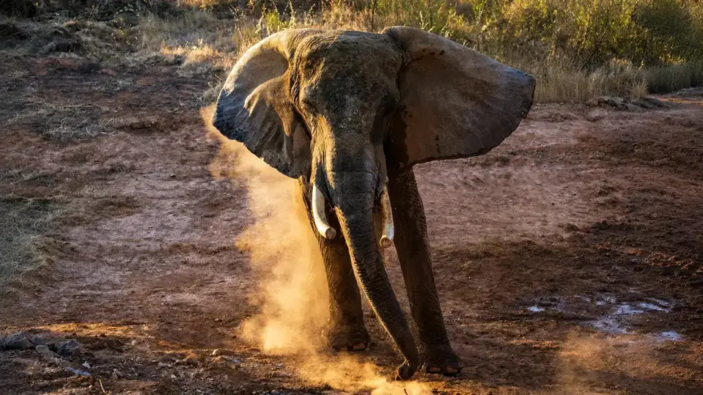 Depois de quase quatro décadas em um circo, última elefanta de Portugal viaja três horas e se torna a primeira moradora de santuário de 402 hectares, onde descobre banhos de lama e liberdade Depois de quase quatro décadas em um circo, última elefanta de Portugal viaja três horas e se torna a primeira moradora de santuário de 402 hectares, onde descobre banhos de lama e liberdade