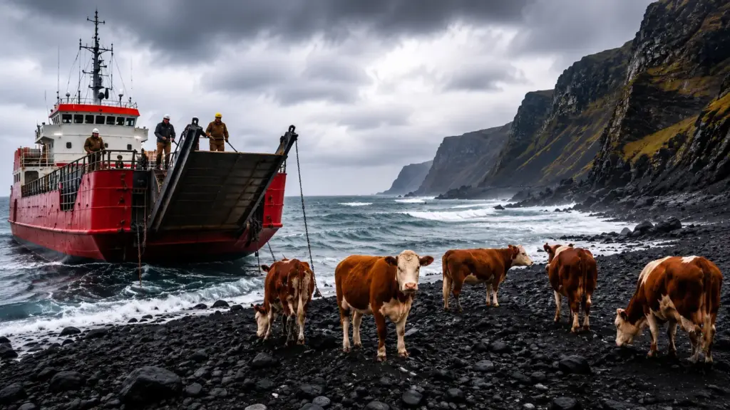 Cinco vacas foram deixadas em uma ilha remota em 1871, sobreviveram sem humanos por mais de um século, deram origem a quase 2 mil animais e o DNA revelou a mistura genética que ajudou o rebanho a resistir