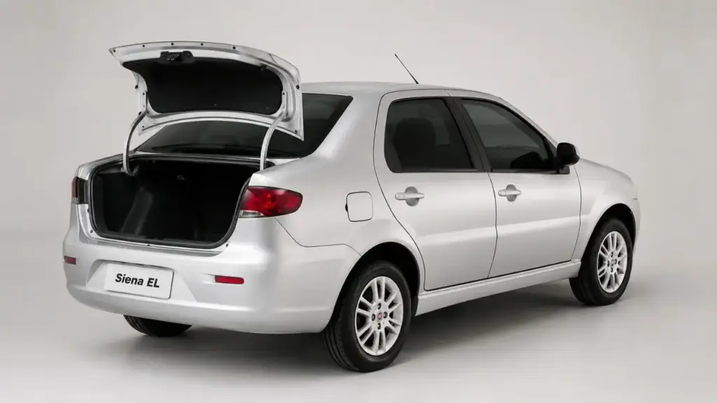 Ele custa cerca de R$ 37 mil, tem porta-malas de 500 litros, motor Fire, manutenção acessível, faz até 14,1 km/l e oferece ABS e airbags de série; saiba se vale a pena comprar um Fiat Siena EL 2016 usado