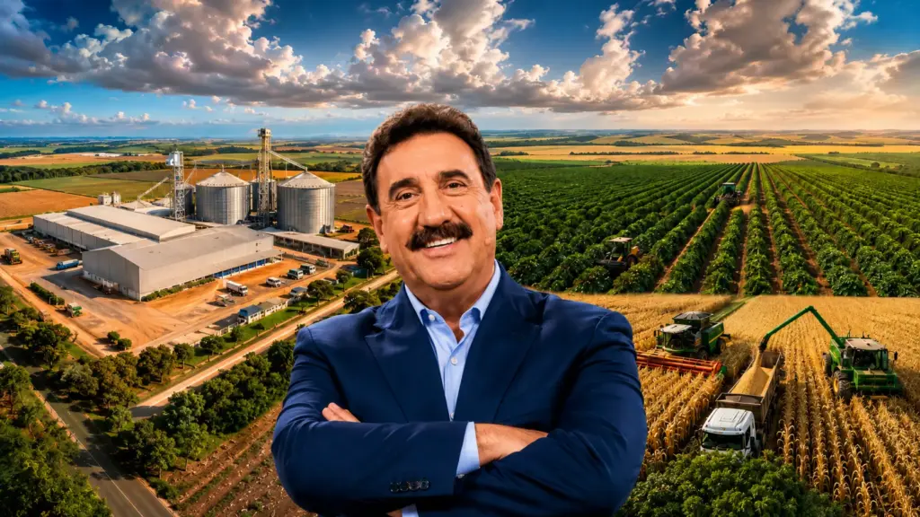 Ratinho comprou uma fazenda no Paraná e transformou a operação agrícola em uma lavoura com cerca de 1,3 milhão de pés de café, além de soja e milho, enquanto a empresa rural ligada ao empreendimento passou a reunir dezenas de milhões de reais em capital social Ratinho comprou uma fazenda no Paraná e transformou a operação agrícola em uma lavoura com cerca de 1,3 milhão de pés de café, além de soja e milho, enquanto a empresa rural ligada ao empreendimento passou a reunir dezenas de milhões de reais em capital social