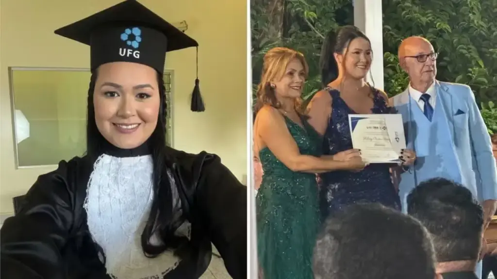 Filha de professora e técnico em eletrônica, jovem abandonou Odontologia e, aos 24 anos, tornou-se a primeira mulher formada em Inteligência Artificial do Brasil: Heloisy concluiu o pioneiro bacharelado da UFG, era a única mulher entre 15 formandos e passou a incentivar outras meninas a seguirem carreira na tecnologia Filha de professora e técnico em eletrônica, jovem abandonou Odontologia e, aos 24 anos, tornou-se a primeira mulher formada em Inteligência Artificial do Brasil: Heloisy concluiu o pioneiro bacharelado da UFG, era a única mulher entre 15 formandos e passou a incentivar outras meninas a seguirem carreira na tecnologia