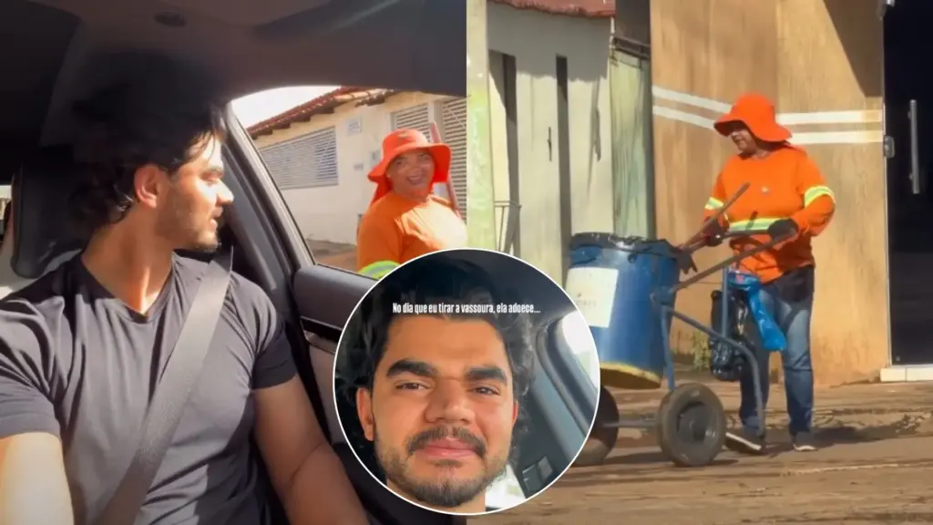 Filho empresário flagra a mãe trabalhando como gari, faz homenagem emocionante sobre dignidade do trabalho e vídeo ultrapassa milhões de visualizações: “Ela adoece se eu tirar a vassoura das mãos” Filho empresário flagra a mãe trabalhando como gari, faz homenagem emocionante sobre dignidade do trabalho e vídeo ultrapassa milhões de visualizações: “Ela adoece se eu tirar a vassoura das mãos”