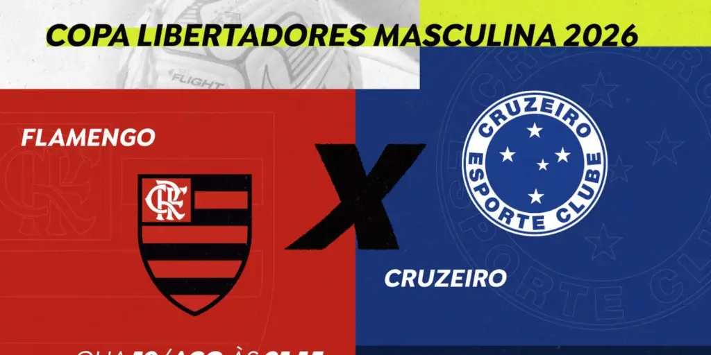 Rádio Nacional exibe Flamengo x Cruzeiro pelas oitavas da Libertadores