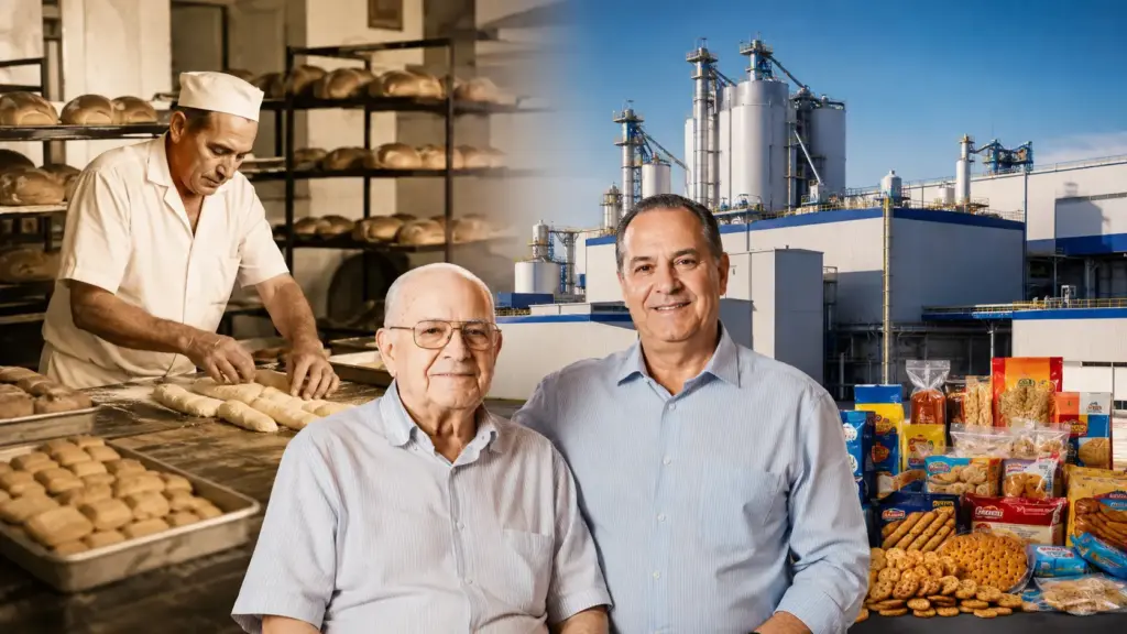 Homem começou fazendo pães e biscoitos numa pequena padaria de Fortaleza, contou com a ajuda do filho Ivens e transformou o negócio na M. Dias Branco, gigante brasileira com 22 complexos industriais, marcas presentes em todo o país e receita de R$ 10,4 bilhões em 2025