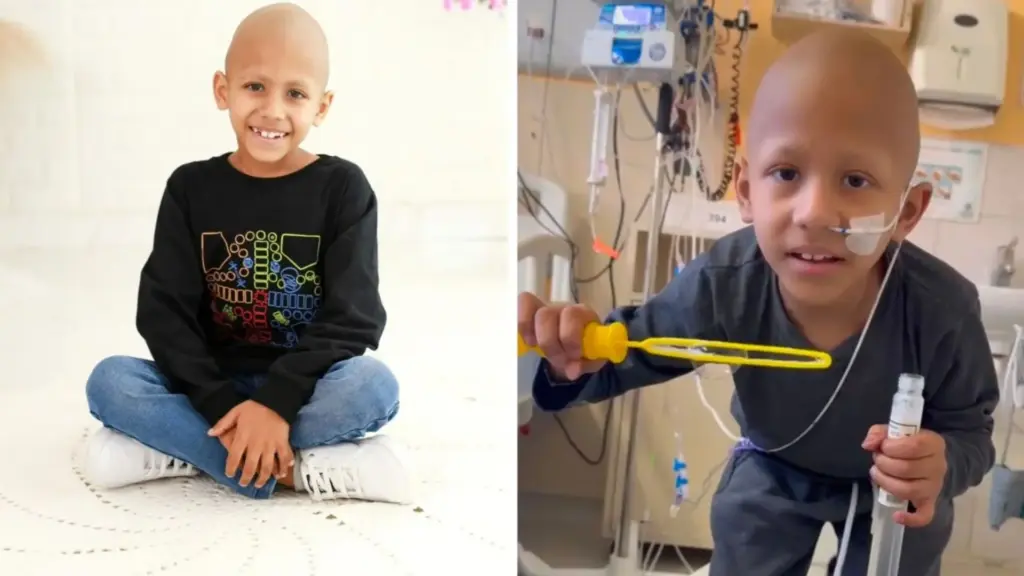 Menino de 7 anos luta contra um câncer raro, Justiça nega remédio de R$ 2 milhões e família inicia corrida contra o tempo para arrecadar recursos; após anos de tratamento, esperança agora depende da solidariedade para salvar Gusttavo Lima Neves Menino de 7 anos luta contra um câncer raro, Justiça nega remédio de R$ 2 milhões e família inicia corrida contra o tempo para arrecadar recursos; após anos de tratamento, esperança agora depende da solidariedade para salvar Gusttavo Lima Neves