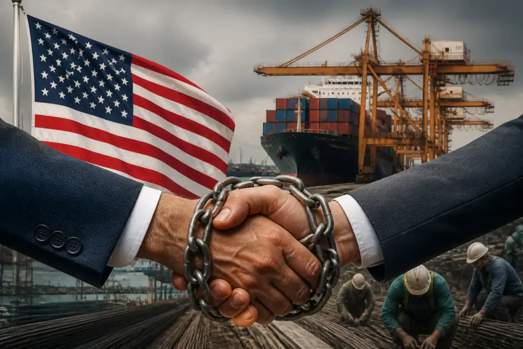 Estados Unidos imporão tarifas a países da América Central, incluindo El Salvador, por violar medidas contra o trabalho forçado Estados Unidos imporão tarifas a países da América Central, incluindo El Salvador, por violar medidas contra o trabalho forçado