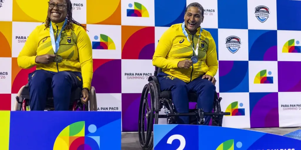 Parapan-Pacífico de natação: Brasil estreia com medalhas e recorde